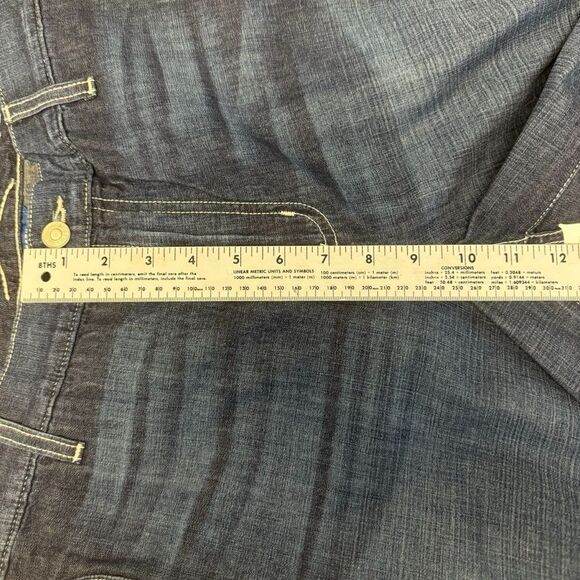 Daily Blue Easy Jeans Women's Wide Leg‎ Flare Dark Wash Denim Pants - Picture 7 of 8